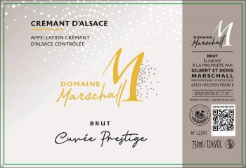 Crémant d'Alsace - Cuvée Prestige